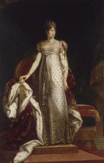 Francois Pascal Simon Gerard Portrait of Marie Louise of Austria Germany oil painting art
